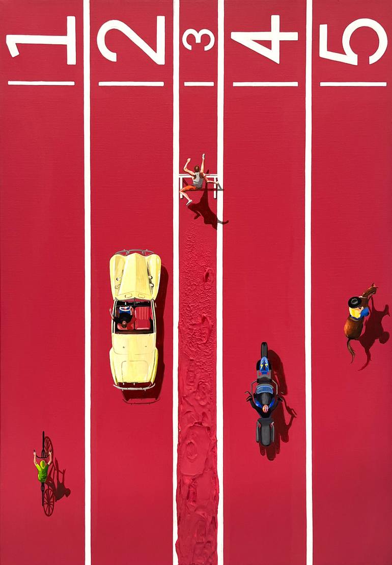 Original  Painting by STEPPER STUDIO
