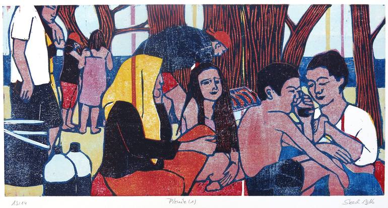 Original  Printmaking by Skadi Engeln