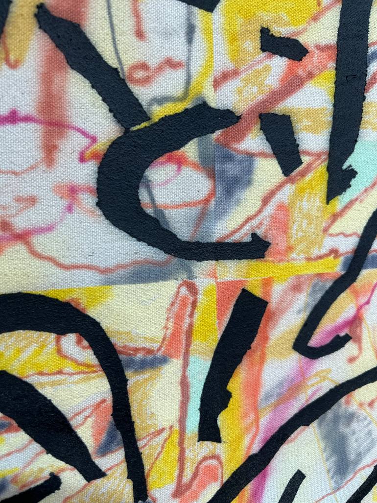Original Abstract Expressionism Abstract Painting by Zack Goulet