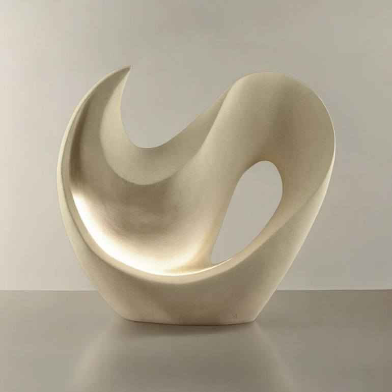 Original Abstract Nature Sculpture by Andrea Serra