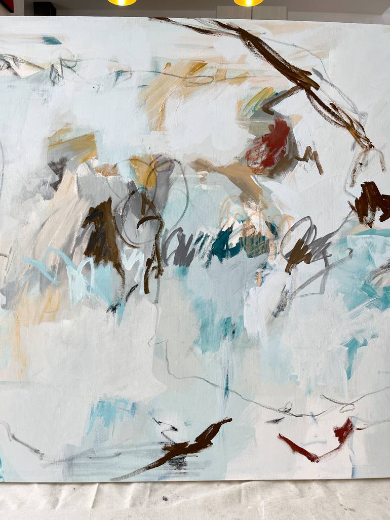 Original Abstract Expressionism Abstract Painting by Paola Pugliese