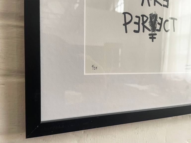 Original Street Art Love Printmaking by Frank Willems