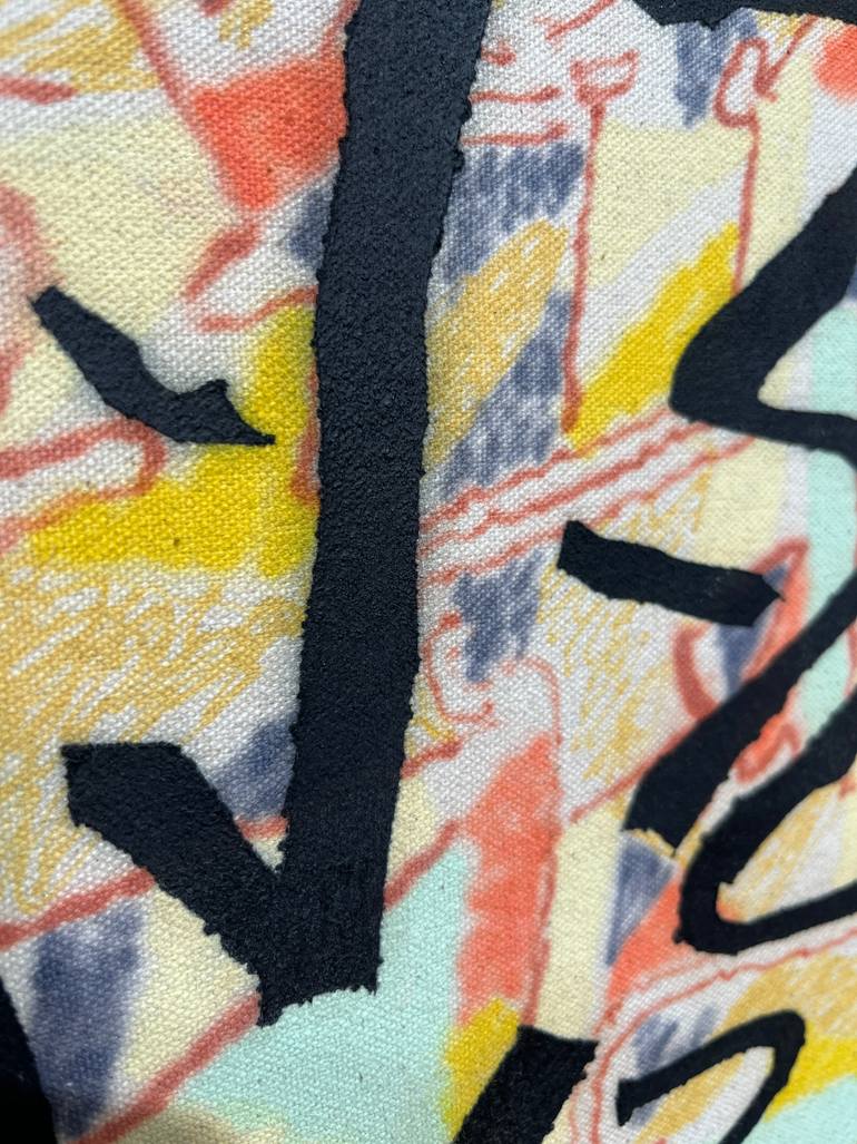Original Abstract Expressionism Abstract Painting by Zack Goulet