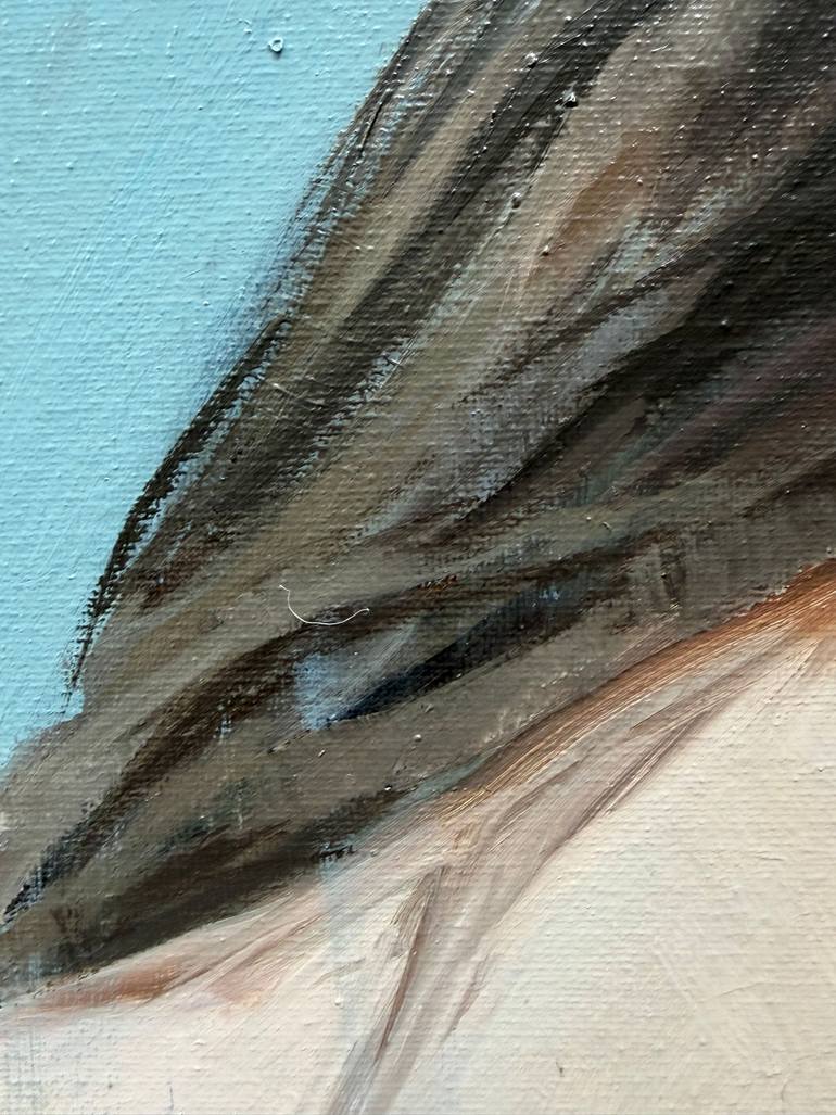 Original Figurative People Painting by Elina Evstig