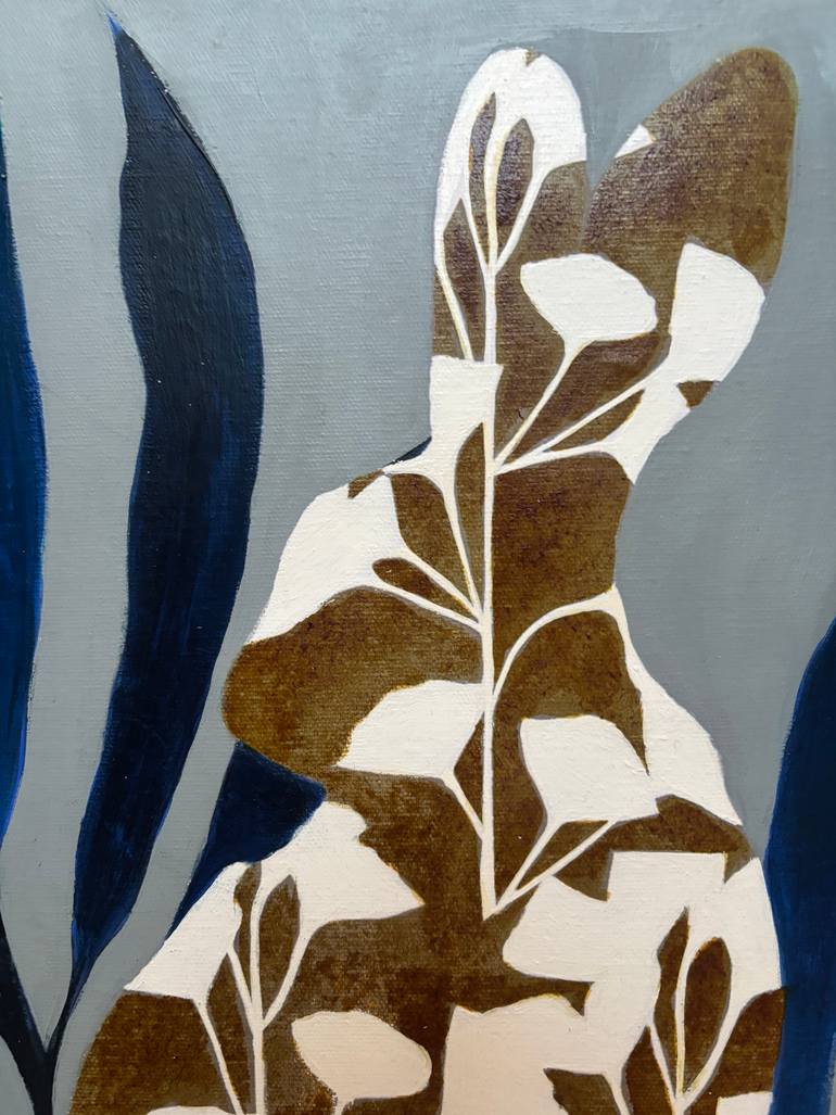 Original Romanticism Animal Painting by Karenina Fabrizzi