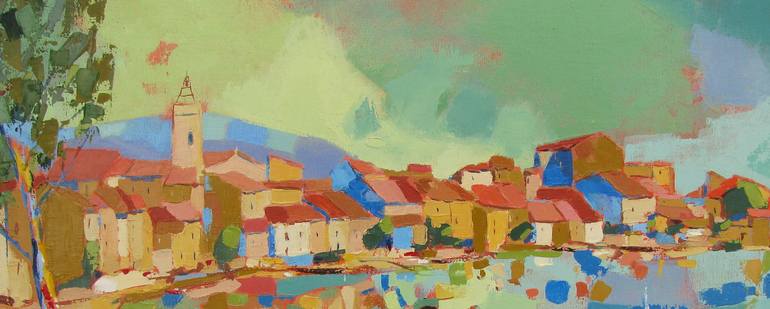 Original Figurative Seascape Painting by Le Junter Jean-Noël