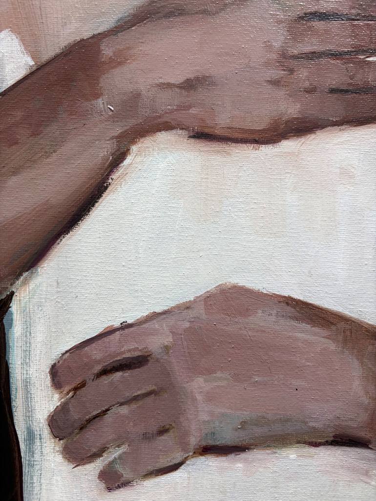 Original Figurative People Painting by Elina Evstig