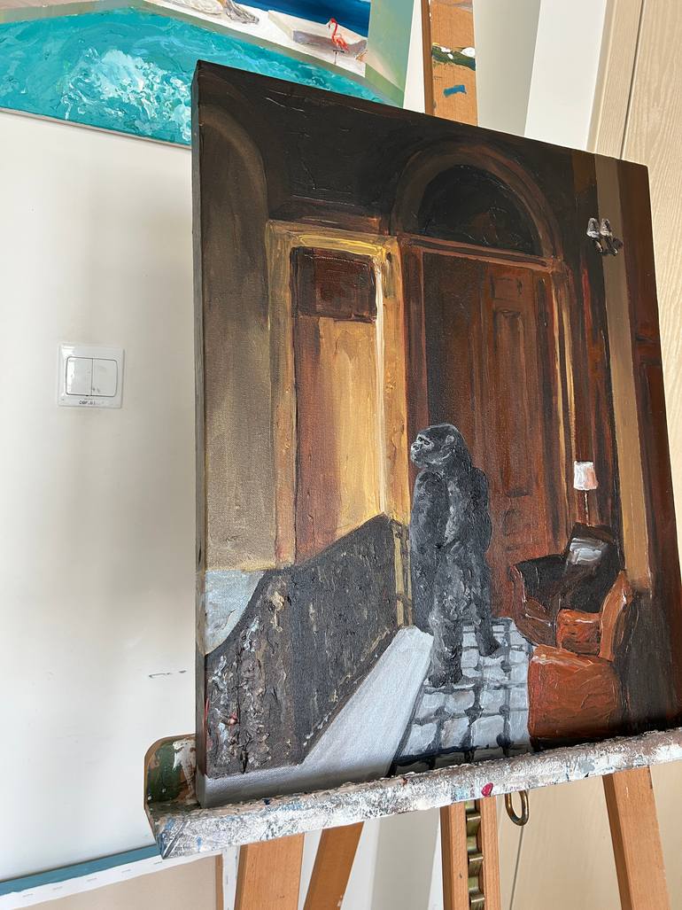 Original Contemporary Animal Painting by Martin Wojnowski