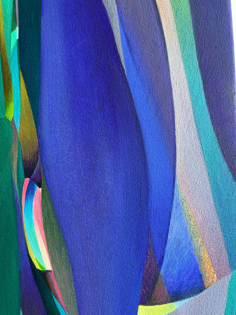 Original Abstract Expressionism Abstract Painting by Anatolii Zhuk