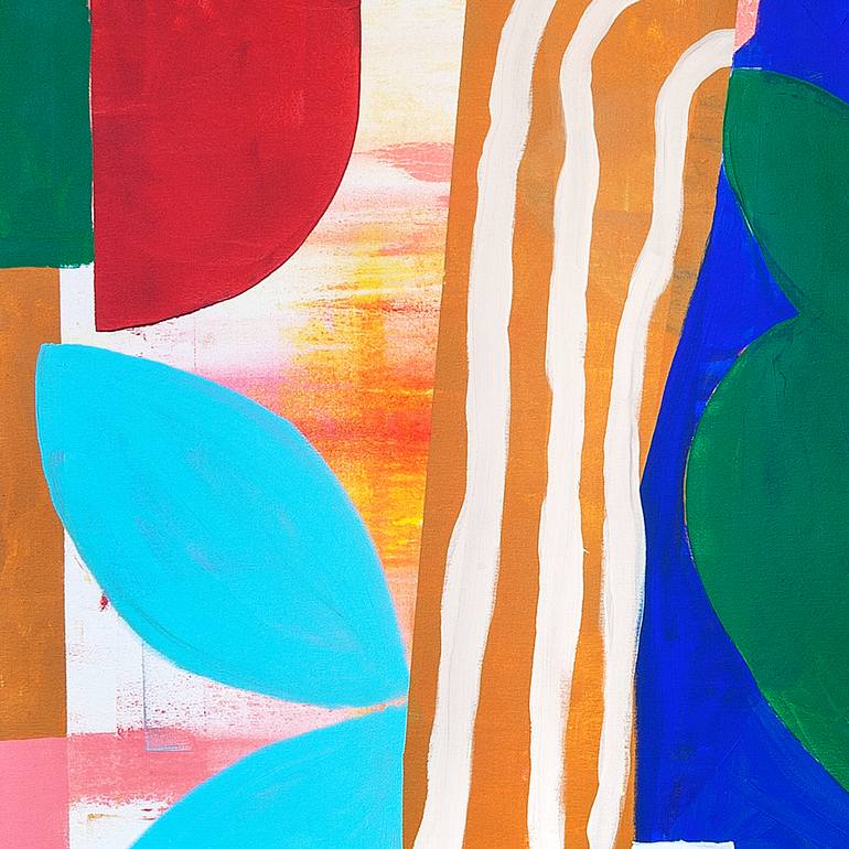 Original Pop Art Abstract Painting by Tommy Lennartsson