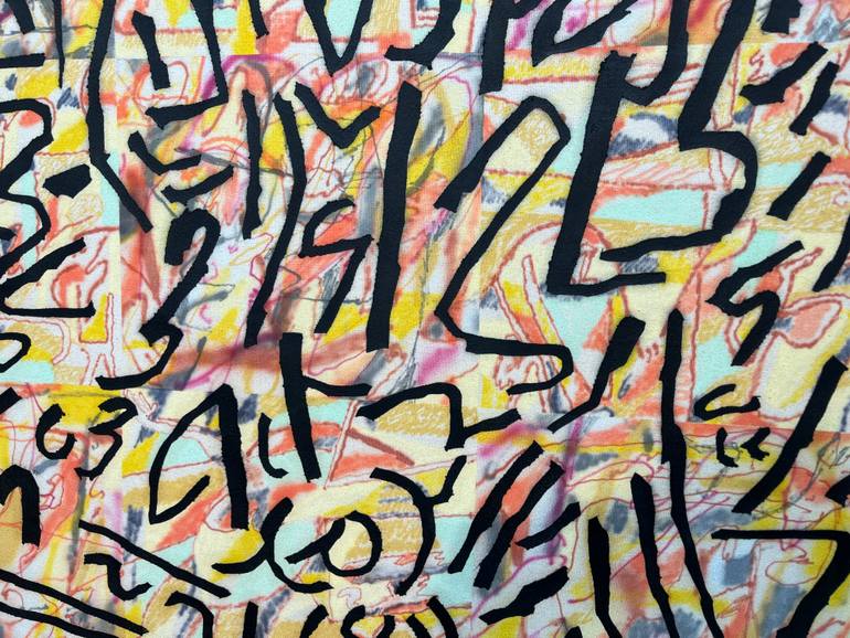 Original Abstract Expressionism Abstract Painting by Zack Goulet