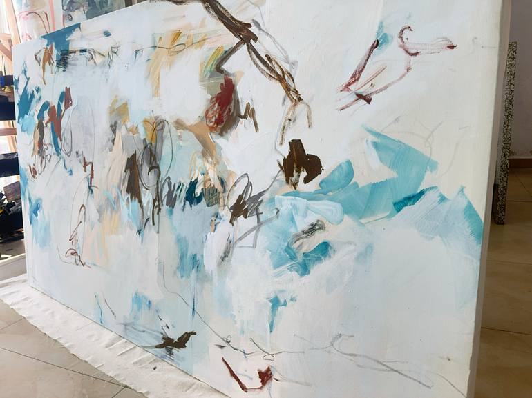 Original Abstract Expressionism Abstract Painting by Paola Pugliese