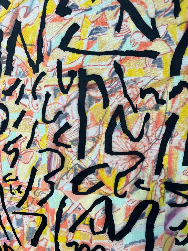 Original Abstract Expressionism Abstract Painting by Zack Goulet