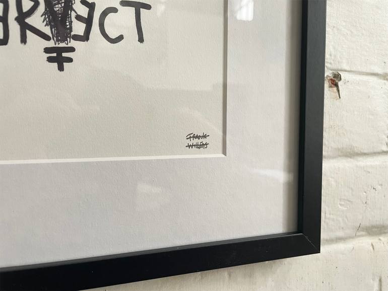 Original Street Art Love Printmaking by Frank Willems