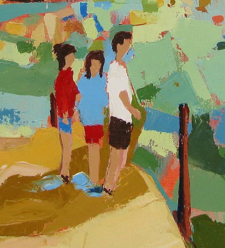 Original Figurative Seascape Painting by Le Junter Jean-Noël
